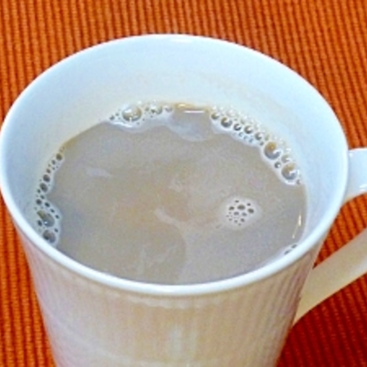 温まる♪　ミルメーク豆乳紅茶
